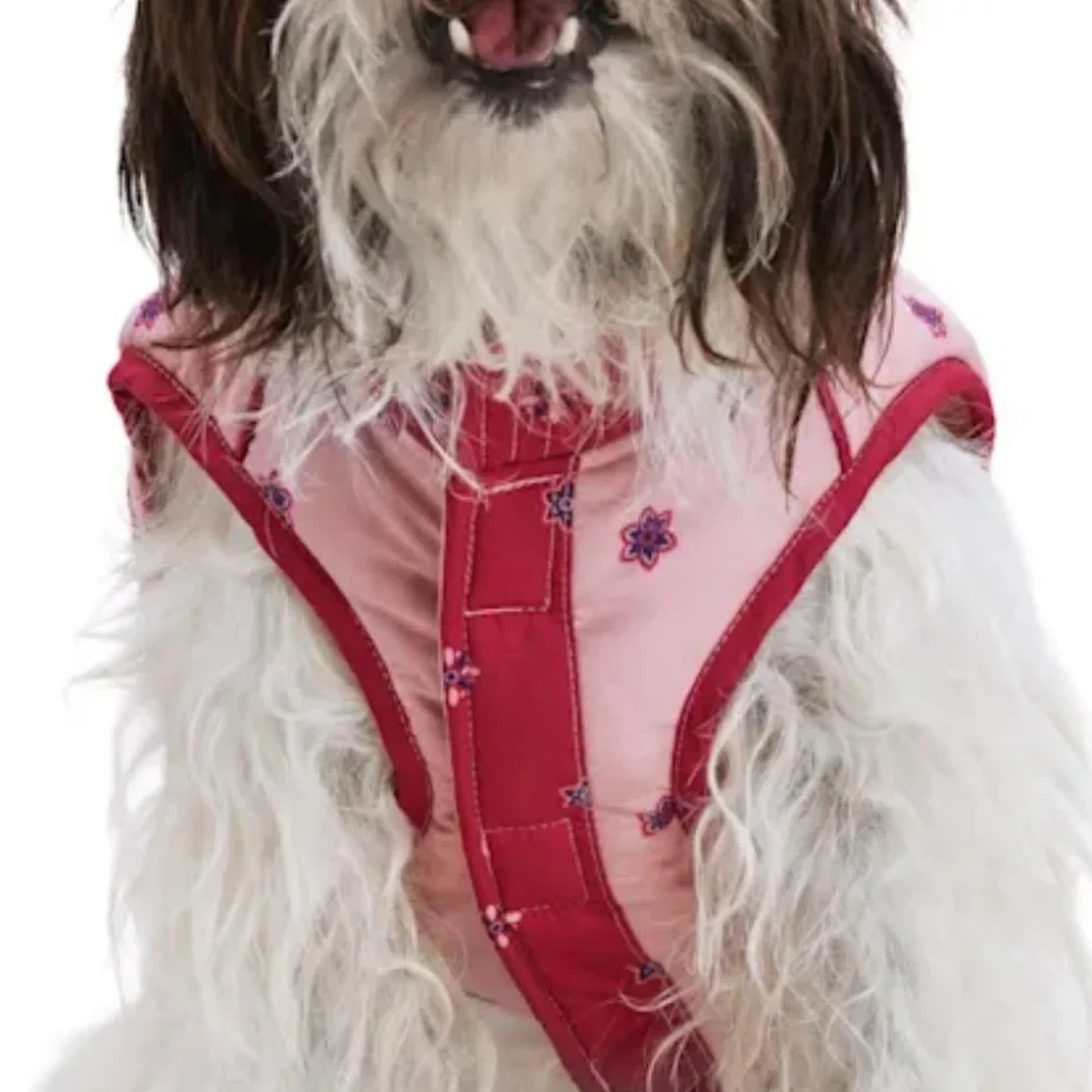 NWT Youly pink dog jacket L